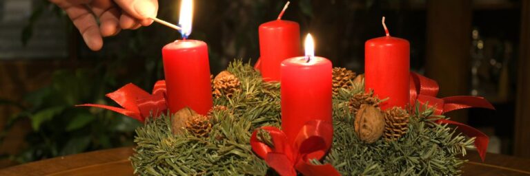 Corona de adviento oraciones para encender las velas